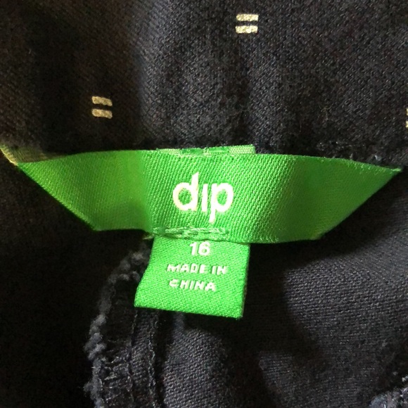 dip Navy white cropped pants Women's 16 ankle chino capri casual trousers summer - Picture 9 of 11